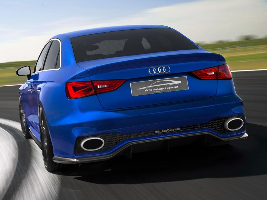  Audi A3 Clubsport Quattro Concept 2014 года  (фото 3 из 14)